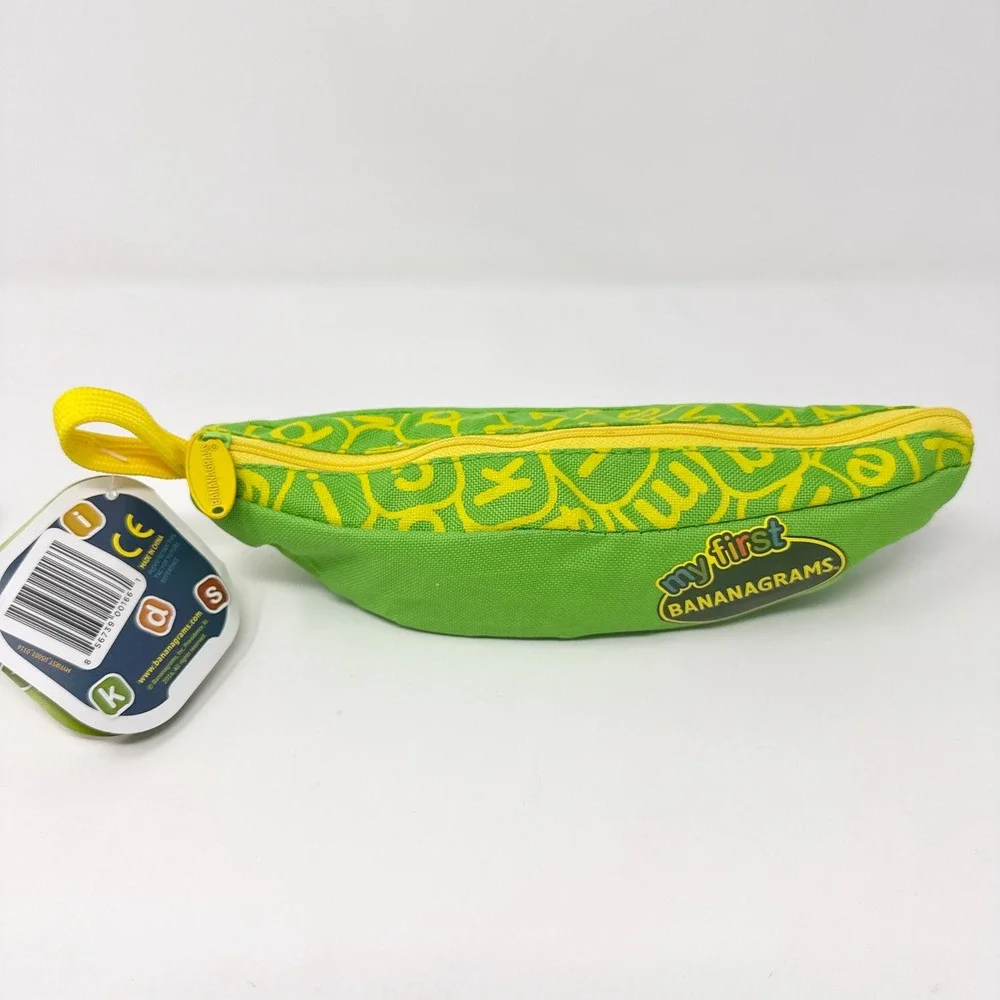 My First Bananagrams Word Tile Game Young Reading Skills Letters Smart Kid Game